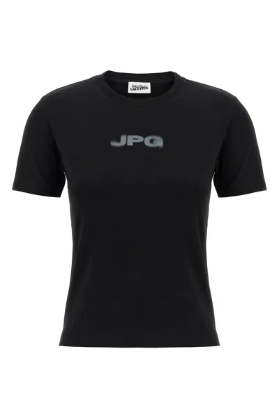 JEAN PAUL GAULTIER 'THE BLACK JPG BABY TEE' T-SHIRT