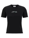 Jean Paul Gaultier The Black Jpg Baby Tee T-shirt Black