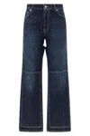 Jean Paul Gaultier Denim Trousers With Belt Loops In Blue