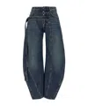 Jean Paul Gaultier Waistband Jacket With Pockets And Collar