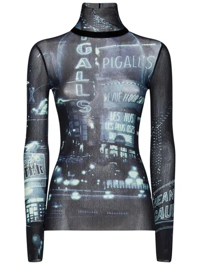 Jean Paul Gaultier The Blue Pigalle Top