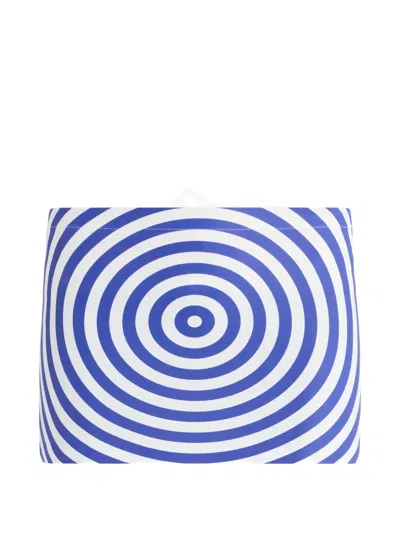 Jean Paul Gaultier The Blue Target Mini Skirt