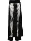 Jean Paul Gaultier Pantaloni In Black