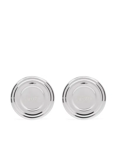 Jean Paul Gaultier The Can Earrings In Silver