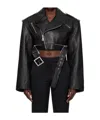 Jean Paul Gaultier 'the Cropped Perfecto' Leather Jacket