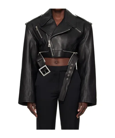 Jean Paul Gaultier 'the Cropped Perfecto' Leather Jacket