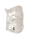 Jean Paul Gaultier The Crushed Can Earring In Metallic