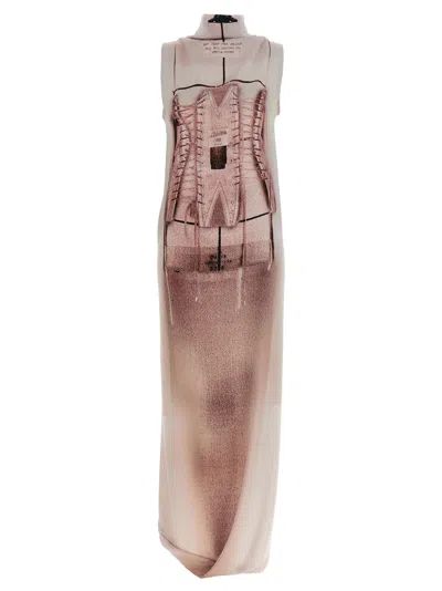 Jean Paul Gaultier The Draped Trompe-l Il Corset Dress