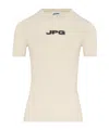 Jean Paul Gaultier The Ecru Jpg Baby Tee In Neutral
