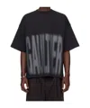 Jean Paul Gaultier The Gaultier Boxy Tshirt In Black