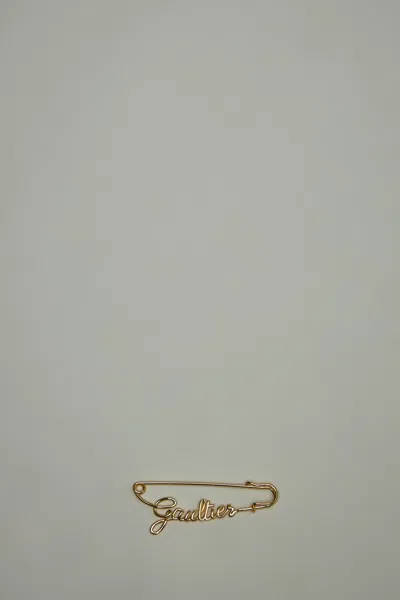 Jean Paul Gaultier "the Gaultier Safety Pin" In Gold