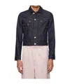 Jean Paul Gaultier Blue 'the Inverted' Denim Jacket In Blue