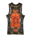 Jean Paul Gaultier The Khaki Médaillon Tank Top