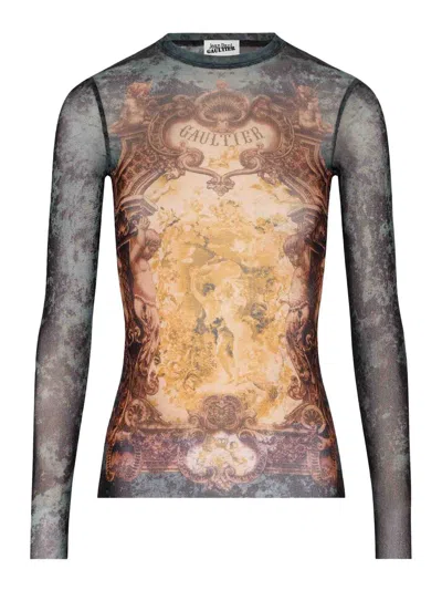 JEAN PAUL GAULTIER JEAN PAUL GAULTIER THE KHAKI MÉDAILLON TOP