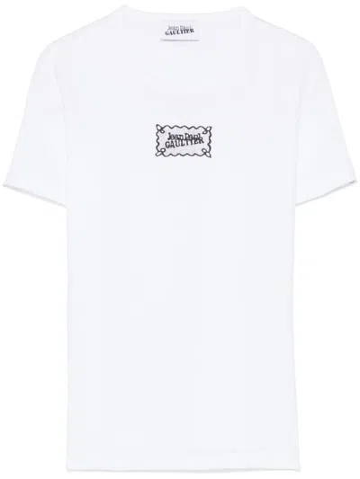 Jean Paul Gaultier The Label T-shirt In Weiss