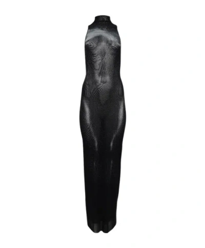 Jean Paul Gaultier The Long Body Dust Dress In Multi