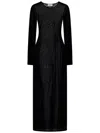 Jean Paul Gaultier The Morphing Pinstripes Long Dress