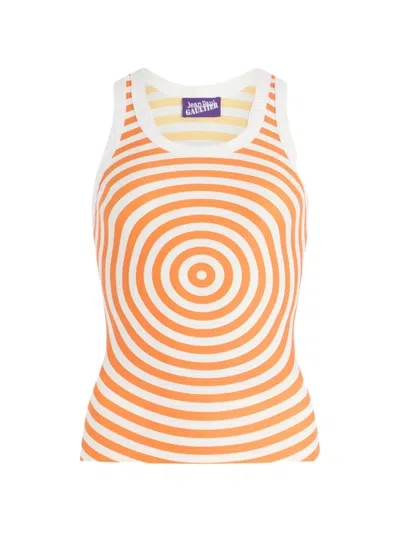 Jean Paul Gaultier The Orange Target Tank Top