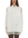 Jean Paul Gaultier Button-front Shirt In White