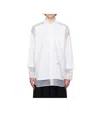 Jean Paul Gaultier White 'the Petit Grand' Shirt In White