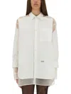 Jean Paul Gaultier Button-front Shirt In White
