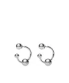 Jean Paul Gaultier The Piercing Earrings In White