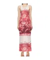 Jean Paul Gaultier The Red Diablo Maxi Dress