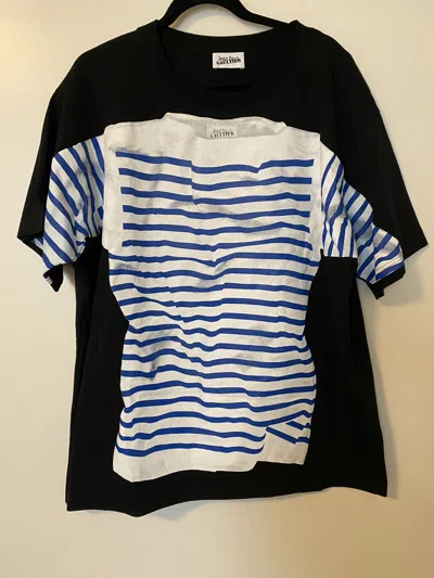 Pre-owned Jean Paul Gaultier The Sailor Trompe L'oeil T-shirt