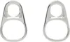 Jean Paul Gaultier 'the Silver-toned Ring-pull' Earrings In Silver