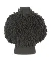 Jean Paul Gaultier The Sleeveless Loop-stitch Sweater In Gray