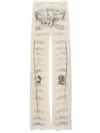 Jean Paul Gaultier Tulle Pants In Neutrals