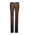 Jean Paul Gaultier Tiger Stripes-print Elastic-waist Trousers