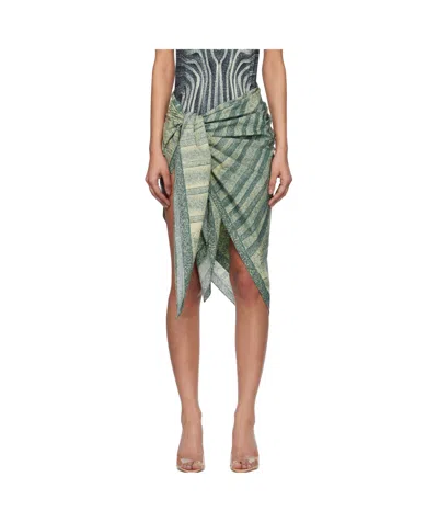 Jean Paul Gaultier Tie-dress In Gray