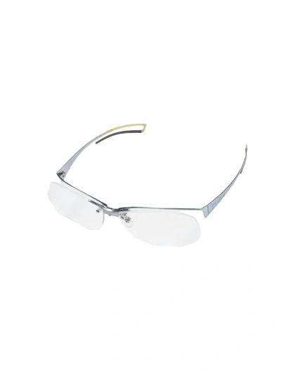 Pre-owned Jean Paul Gaultier Titanium Glasses In Silver
