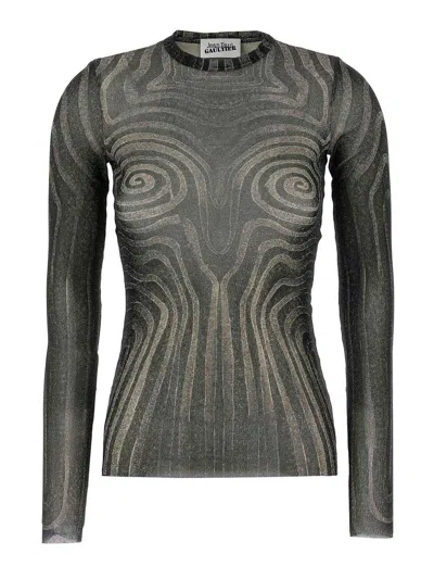 JEAN PAUL GAULTIER TULLE TOP