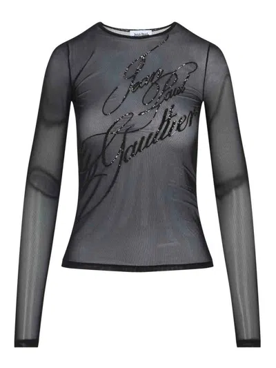 Jean Paul Gaultier Top - Negro In Black
