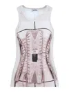 Jean Paul Gaultier Top - Negro In White