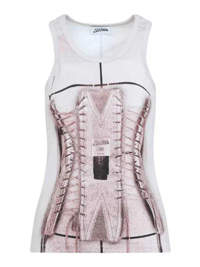 Jean Paul Gaultier Top - Negro In White