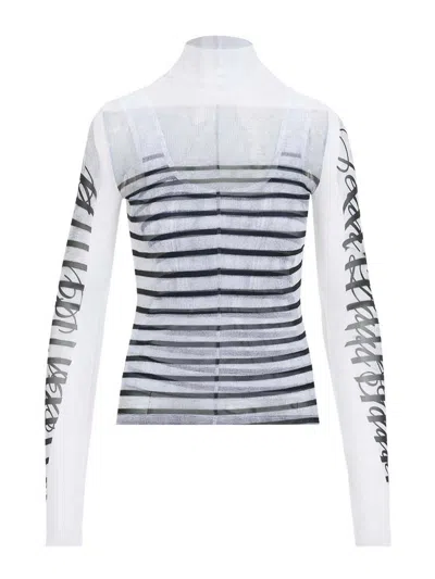 JEAN PAUL GAULTIER TOP - NEGRO
