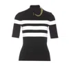 Jean Paul Gaultier The Viscose Knitted Short Sleeves Pullover