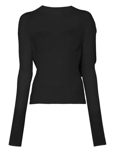 Jean Paul Gaultier Top In Black