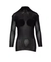 Jean Paul Gaultier Top In Black