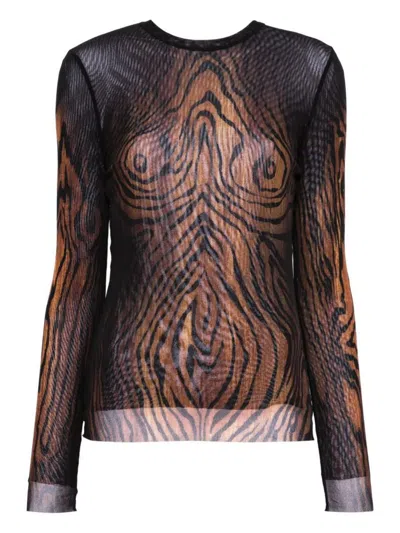 Jean Paul Gaultier Top In Multi