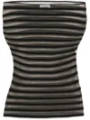 Shop Jean Paul Gaultier Top In Black