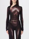 Jean Paul Gaultier Top  Woman Color Black In Brown