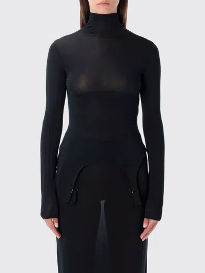 Jean Paul Gaultier Top  Woman Color Blue In Black