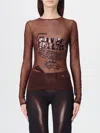 Jean Paul Gaultier Top  Woman Color Red In Burgundy