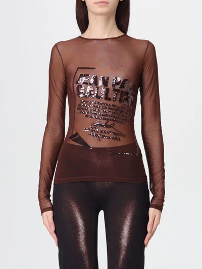 Jean Paul Gaultier Top  Woman Color Red In Burgundy