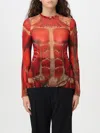 Jean Paul Gaultier Top  Woman Color Red In Rot