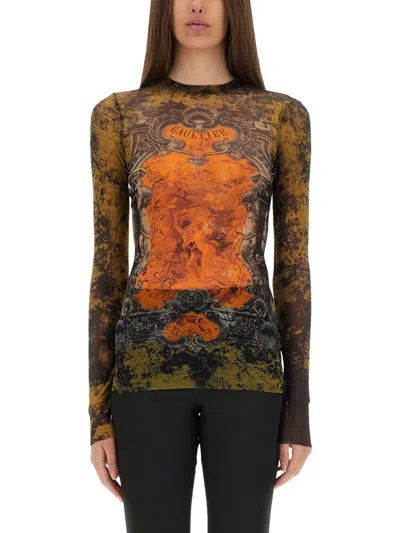 JEAN PAUL GAULTIER JEAN PAUL GAULTIER TOP "MÉDAILLON"
